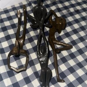 Danya B. Abstract Metal Sculptures Set